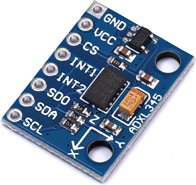 Teyleten Robot GY-291 ADXL345 Digital 3-Axis Acceleration of Gravity Tilt Module IIC SPI for Arduino 3pcs - Image 2